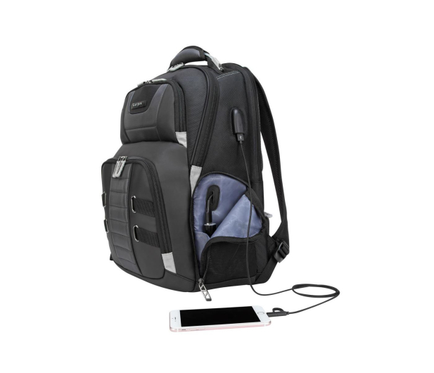 TARGUS DrifterTrek 15.6-17.3 z wyjściem USB, czarny TSB957GL - 442900 - zdjęcie 5